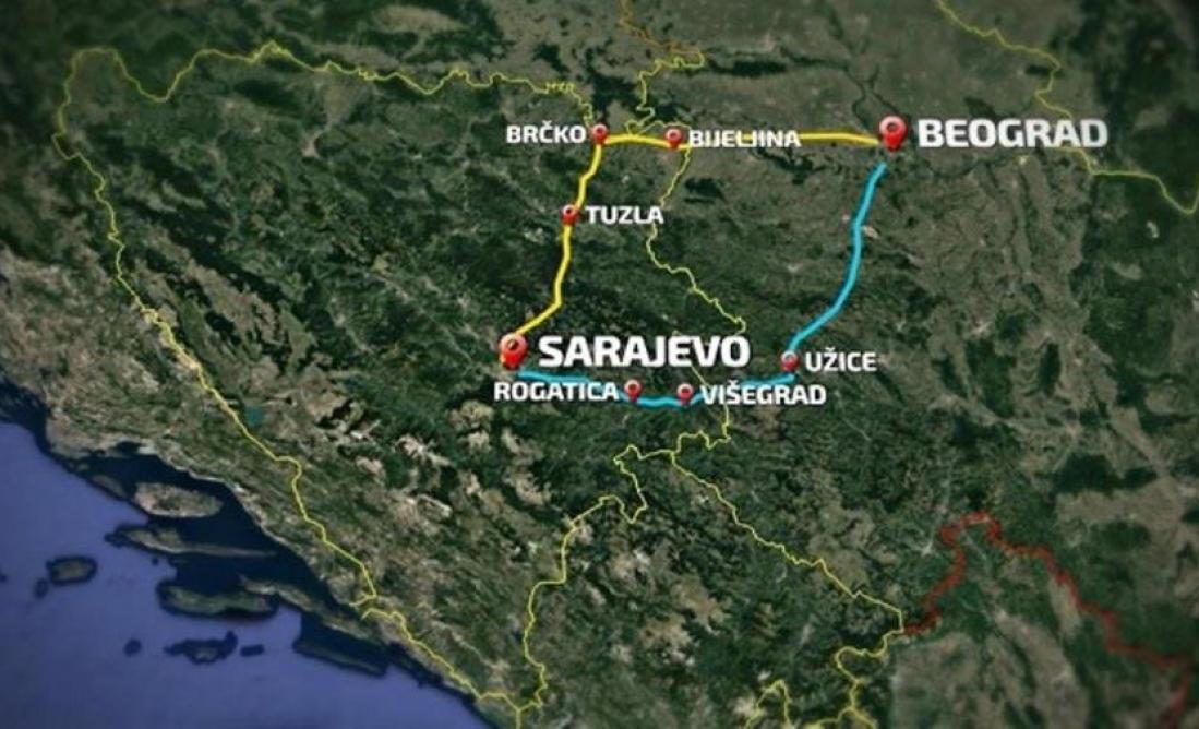 autoput karta SRB] Serbia | road infrastructure • Auto putevi / Aуто путеви  autoput karta