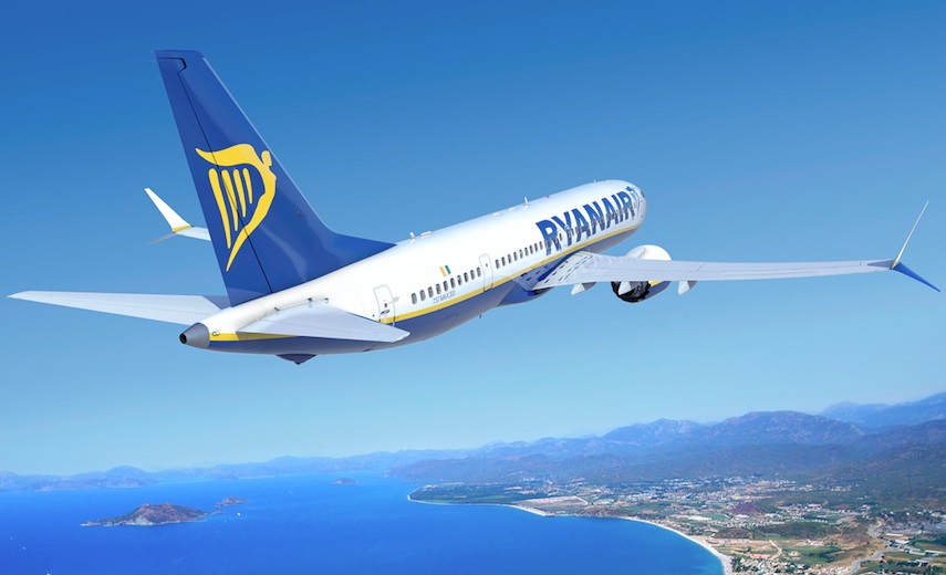 Ryanair ilustracija