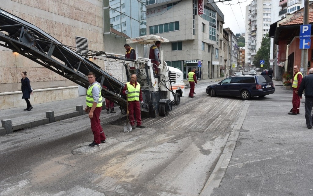 ulica skenderija asfaltiranje centar sep 25 19