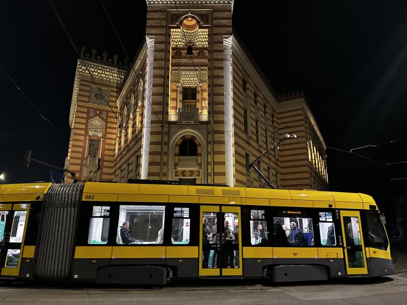 stadler tramvaj vijecnica feb.2024